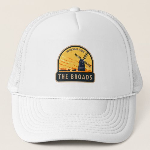 The Broads National Park England Vintage Trucker Hat