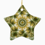 The Broccolator - Fractal Art Ceramic Ornament