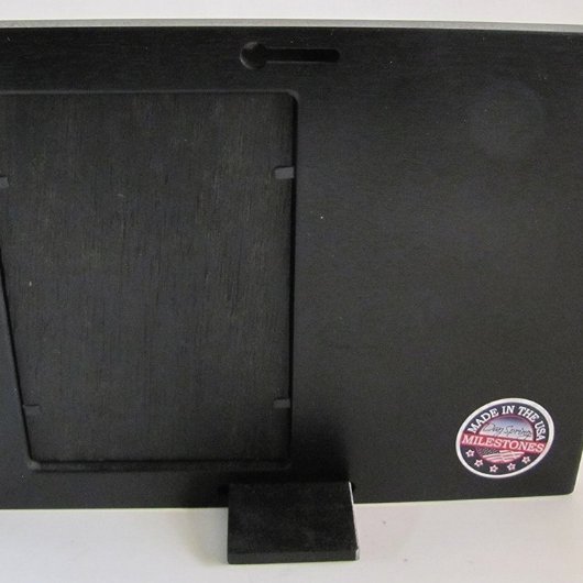 The Broken Chain Memorial Black Picture Frame (Back)