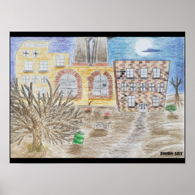 The Broken Factory of Doomed Machinery  Poster (Front)