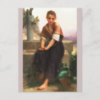 The Broken Pitcher by Bouguereau
