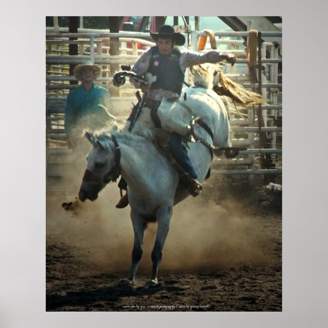 The Bronc Rider Poster (Front)