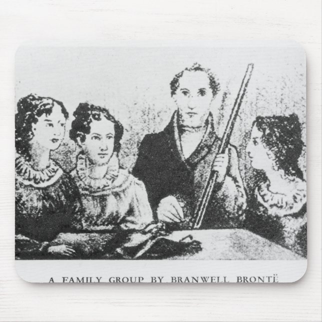 The Bronte Family Mouse Pad (Front)