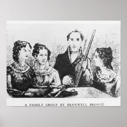 The Bronte Family Poster