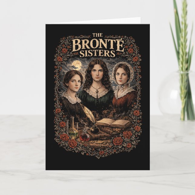 The Brontë Sisters Holiday Card (Front)