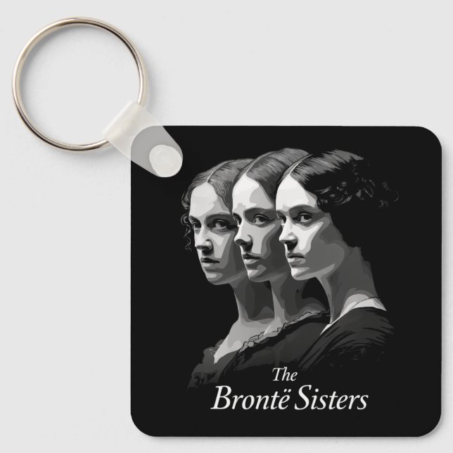 The Brontë Sisters Keychain (Front)