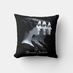 The Brontë Sisters Throw Pillow