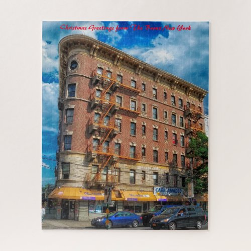 The Bronx New YorkChristmas Greetings Jigsaw Puzzle