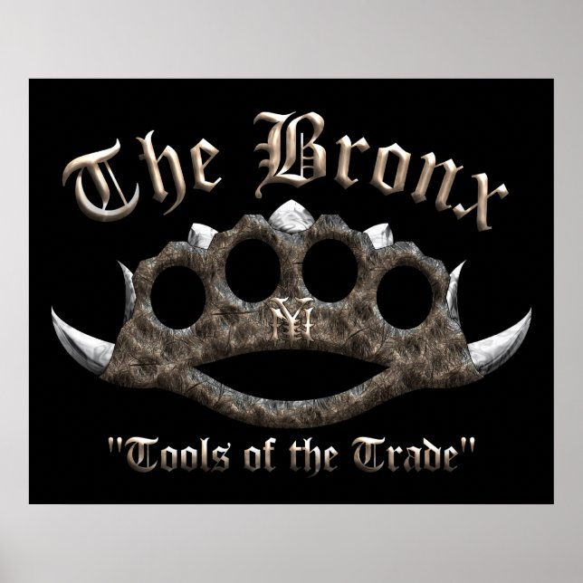 The Bronx - Spiked Brass Knuckles Poster (Front)