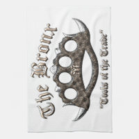 The Bronx - Spiked Brass Knuckles Towel