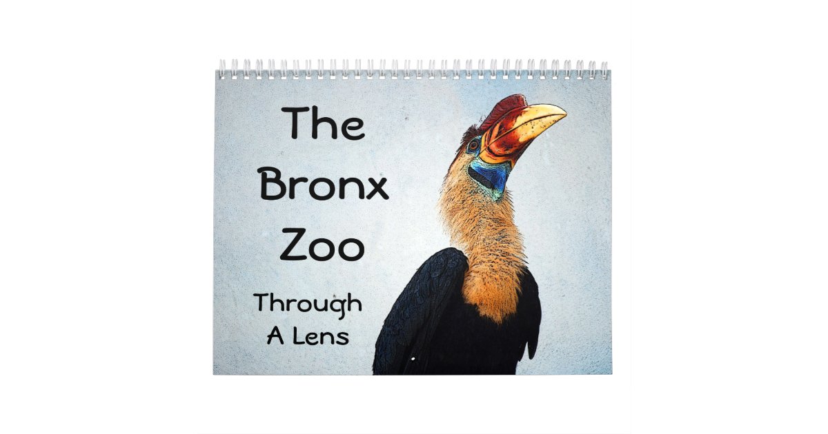 The Bronx Zoo Calendar Zazzle