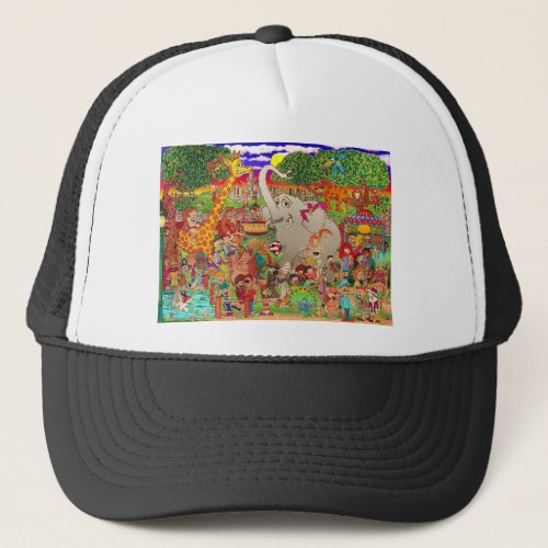The Bronx Zoo Uncaged Trucker Hat