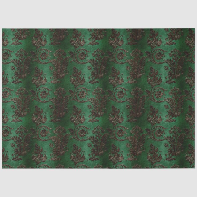 The Bronze Velvet  Series Design 10 Tissue Paper (Front)