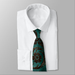 The Bronze Velvet  Series Design 7 Neck Tie