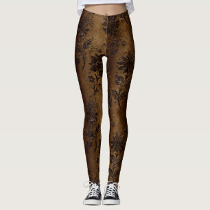 The Bronze Velvet Series Design 8 Leggings