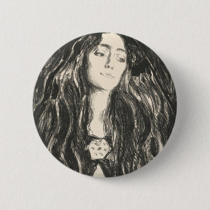 The Brooch Eva Mudocci Edvard Munch Button