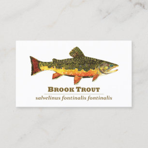 The Brook Trout Business Card