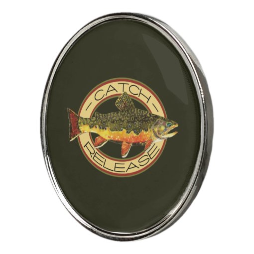 The Brook Trout Fishing Golf Ball Marker Zazzle