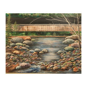 The Brook Wood Wall Art