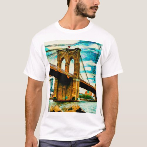 The Brooklyn Bridge Basic T_Shirt