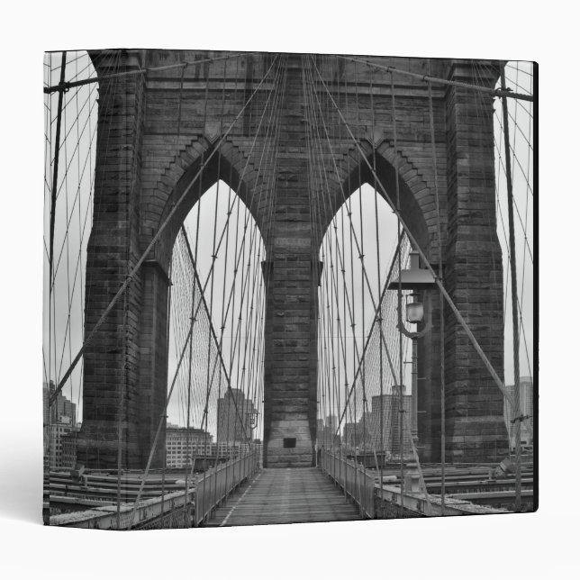 The Brooklyn Bridge in New York City Binder (Front/Spine)