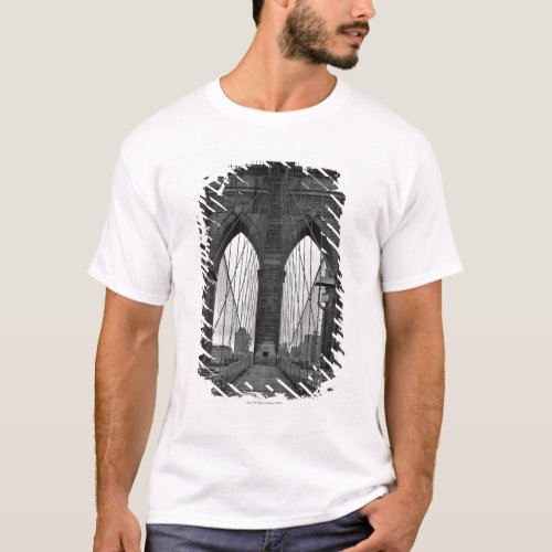 The Brooklyn Bridge in New York City T_Shirt