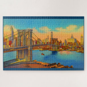the Brooklyn Bridge Jigsaw Puzzle