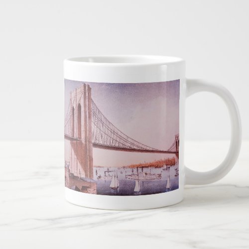 The Brooklyn Bridge Large Coffee Mug