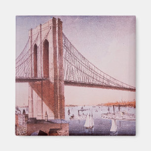 The Brooklyn Bridge Magnet