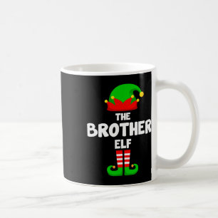 The Brother Elf Funny Christmas Matching Family Pa Coffee Mug