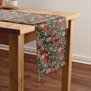 The Brothers Green – Gothic Floral Short Table Runner