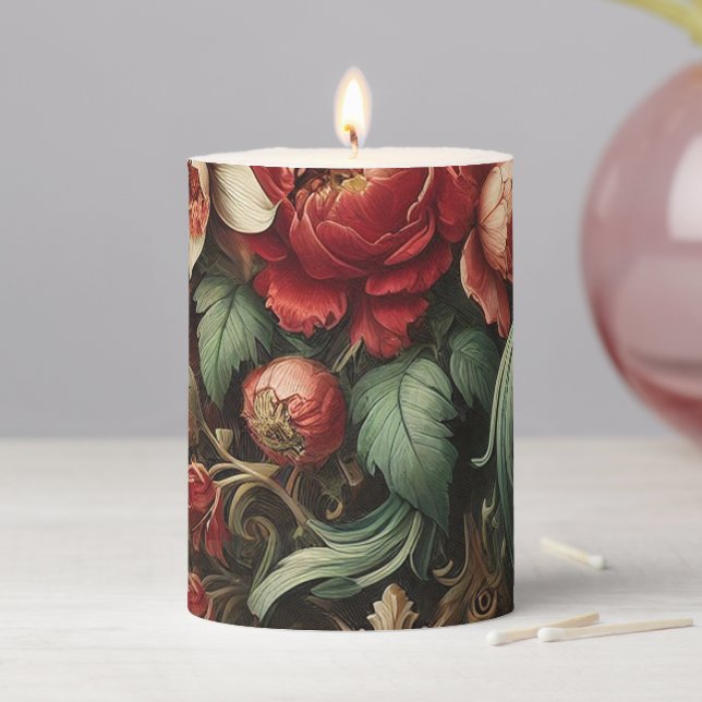 The Brothers Green – Gothic Ritual in Solitaire  Pillar Candle (In Situ)