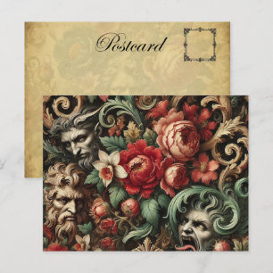 The Brothers Green – Gothic Victorian  Holiday Postcard