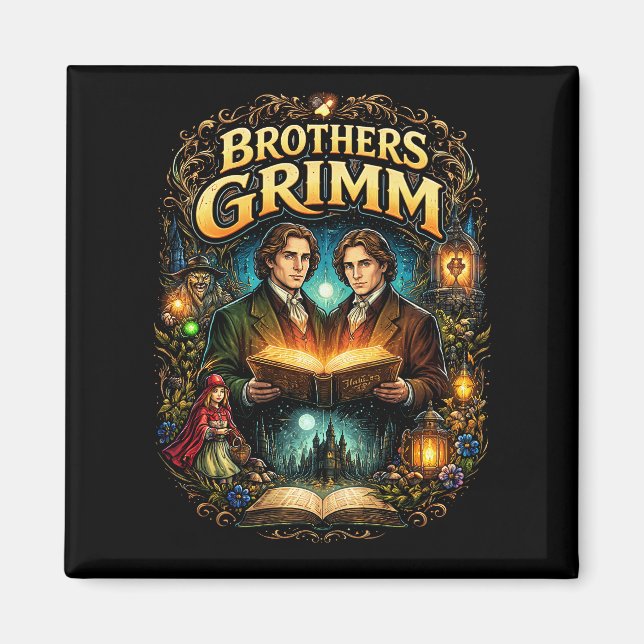 The Brothers Grimm Magnet (Front)