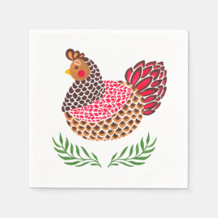 The Brown Hen Napkins