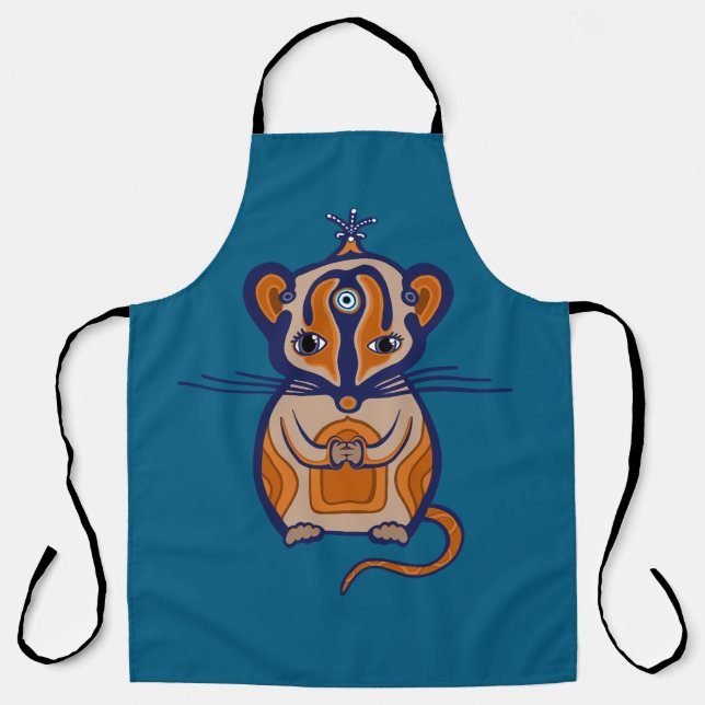 The brown mouse apron (Front)