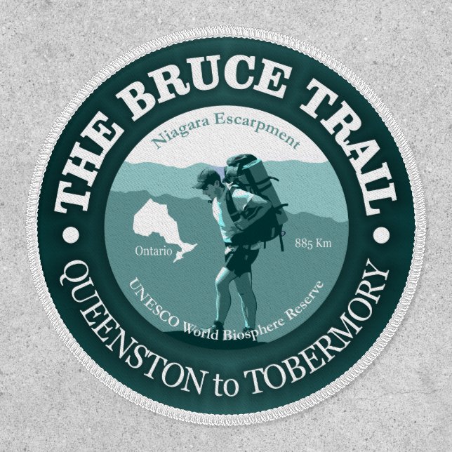 The Bruce Trail  Patch (Front)