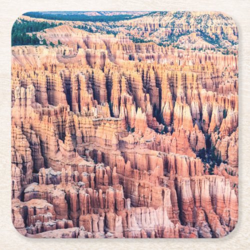 The Bryce Canyon National Park _ Utah USA Square Paper Coaster