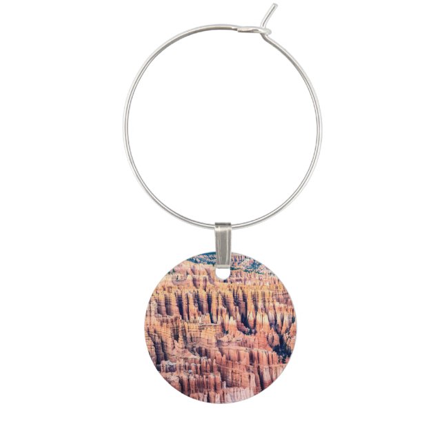 The Bryce Canyon National Park - Utah, USA Wine Charm (Front)
