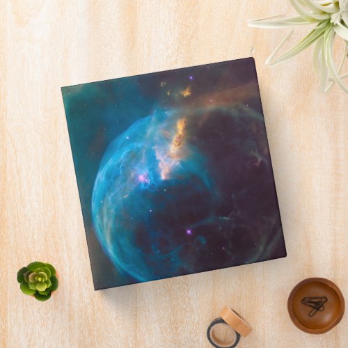 The Bubble Nebula Ngc 7635 3 Ring Binder