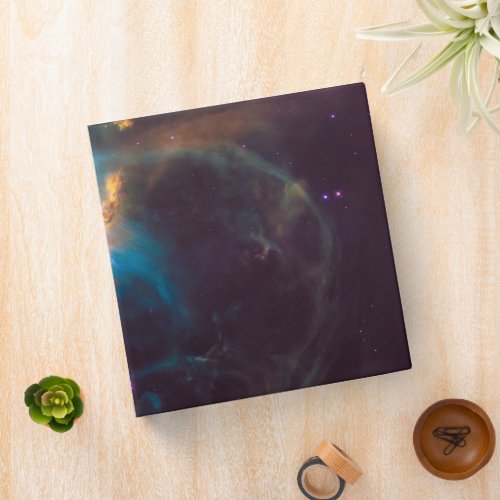 The Bubble Nebula Ngc 7635 3 Ring Binder