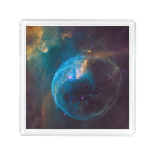 The Bubble Nebula Ngc 7635 Acrylic Tray