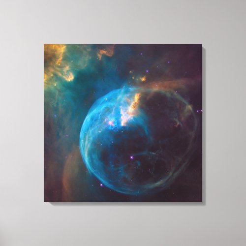 The Bubble Nebula Ngc 7635 Canvas Print