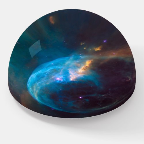 The Bubble Nebula Ngc 7635 Paperweight