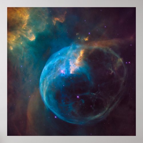 The Bubble Nebula Ngc 7635 Poster