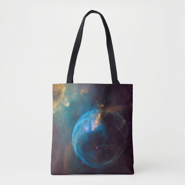 The Bubble Nebula, Ngc 7635. Tote Bag (Front)