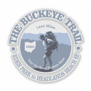 The Buckeye Trail (BG) Sticker