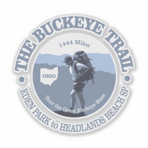 The Buckeye Trail BG Sticker