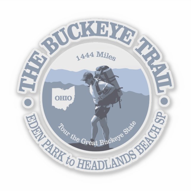 The Buckeye Trail (BG) Sticker (Front)