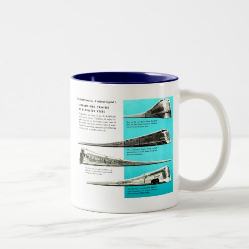 The Budd Company _ A Railroad Legend Two_Tone Coffee Mug